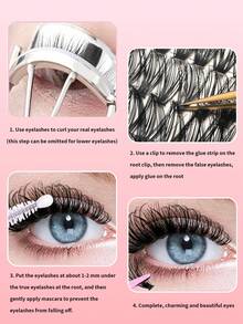 570 pezzi/540 pezzi Grappoli di ciglie 30D+40D+50D+60D+80D+100D Estensioni ciglie finte in visone premium D Curl Volume naturale Grappoli di ciglie individuali per estensioni ciglie fai-da-te - Riutilizzabili, leggeri e facili da applicare Grappoli di ciglie, Grappoli di ciglie, ciglie individuali, ciglie, ciglie finte