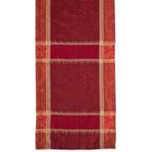 DII Mantel para cena, verano y día de campo, lavable a máquina, 100 % de algodón, 132 x 132 cm, cuadros blanco y negro, para 4 personas(183 x 5 cm (Rectangular)) - Multicolor - Ver 3