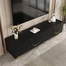 Television Stands & Entertainment Centers - Black + Particle Board + 50-59 Inches - View 3