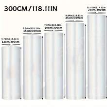 5-Roll Vacuum Sealed Roll Bag, Suitable For Kitchen Food Packaging And Storage. Suitable For Kitchen, Restaurant, And Outdoor Food Preservation Bags. Kitchen Refrigerator Refrigeration Bag, Kitchen Storage Accessories, Halloween And Christmas Gifts, Gift Bags - (12+15+20+25+28)*3m - View 11