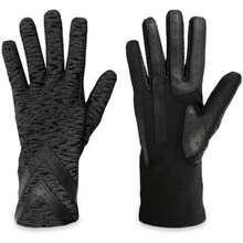 isotoner Guantes de elastano para mujer con(Small/ Medium Estampado animal, negro) - Multicolor - Ver 4