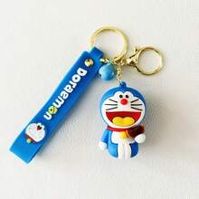 1pc Cute Keychain, Cute Dingdang Cat PVC Doll Bag Pendant, Car Keychain Gift, Cute Decoration, Birthday Gift, Commemorative Souvenir, Perfect Small Gift For Fans, Family And Friends, Valentine's Day Gift, New Year's Gift, Valentine's Day Gift, Easter Gift - Multicolor - View 11