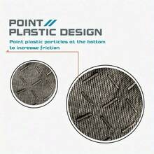 [4PCS/2PCS] Sexy Girl Cartoon Car Floor Mats, Red Lips And Dollar Print Car Interior Mats, A Must-Have For Female Drivers, Cute And Stylish Car Decorations. Suitable For Car Decoration, Commonly Used In Car Interior Accessories, Women's Car Interiors, Car Accessories, A Must-Have For Female Drivers. - Black - View 6