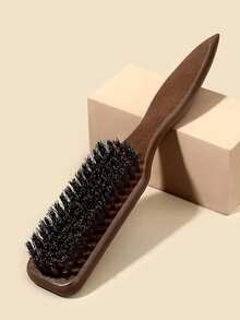 Boar Bristle Hair And Beard Brush For Men And Women - Unscented Mane Bristle Professional Barber Styling Brush For Thick/Thin Hair, Fade And Clipper Cleaning Comb, Slick Back Smoothing Tool, Back To School, Travel Holiday Essentials, Hair Accessories For Women, Brush, Detangling Brush - Multicolor - View 18