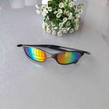 Colorful Sunglasses, Juliete-M Fashion, All-Match Unisex, Metal Temples, Plastic Frame. - 七彩色 - 查看 1