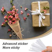 Kraft Paper Cones, 50 Pcs Wedding Confetti Cones Bouquet Petals Candy Bags Boxes Flower Holder With Hemp Ropes Label Stickers Tape, 15*15cm,Brown - 棕色 - 查看 6