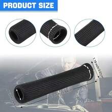 8-Pack Automotive Retrofit Spark Plug Wiring Harness Protective Covers, Fiberglass High-Temperature Heat Insulation Covers, Car Cord Heat Shield Thermal Cover, Turbine High-Temperature Wire Protective Covers - one-size - View 2