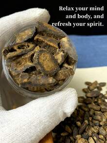 5克，高油沉香，天然沉香，独特持久的香味，适合焚香，纯天然无添加剂，油润饱满，香气浓郁，优质沉香，适用于电子香，阻燃，适合室内空气清新、助眠、放松、集中注意力、瑜伽、招待客人和馈赠。 - 高油沉香木 - 查看 3