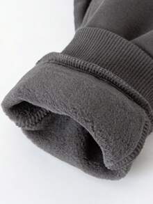mini bala Pantalones térmicos infrarrojos para bebés niños, invierno 2025, pantalones térmicos cálidos y con forro retenedor de calor - gris hierro - Ver 8