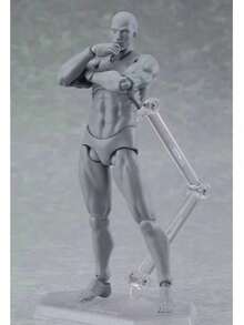 2025新款 - 艺术级BJD收藏娃娃，1个PVC艺术人物模型，男女肌肉纤细造型，复杂关节结构，可摆出各种姿势，动漫收藏/艺术展示，动漫迷的理想之选，生日/节日/礼物 - 完美礼物 - 彩色 - 查看 6