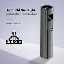 新款迷你便携式美甲灯，无线LED UV凝胶美甲烘干机，快速干甲油固化灯，不黑化 - 彩色 - 查看 9