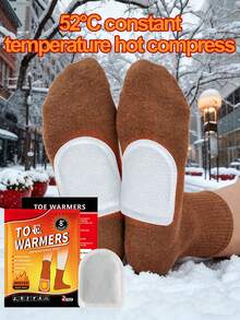 Portable Carbon Fiber Hand Warmers-Natural And Odorless, Self-Heating Body Warmers, Foot Warmers, Uterus Warmers, Steam Warmers, Long-Acting Natural Odorless Hand Warmers, One-Time Waist And Abdomen Warmers For Women