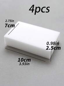 2/3/4/6/12/24pcs Disposable Sneaker Cleaning Sponge Pads, Magic Eraser For Shoes, Portable Wet Wipe For Shoe Cleaning And Care (Needs To Be Soaked In Water Before Use)