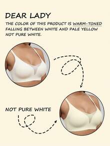 Nahtloser, drahtloser, atmungsaktiver und verstellbarer Netz-BH für Damen, Herbst