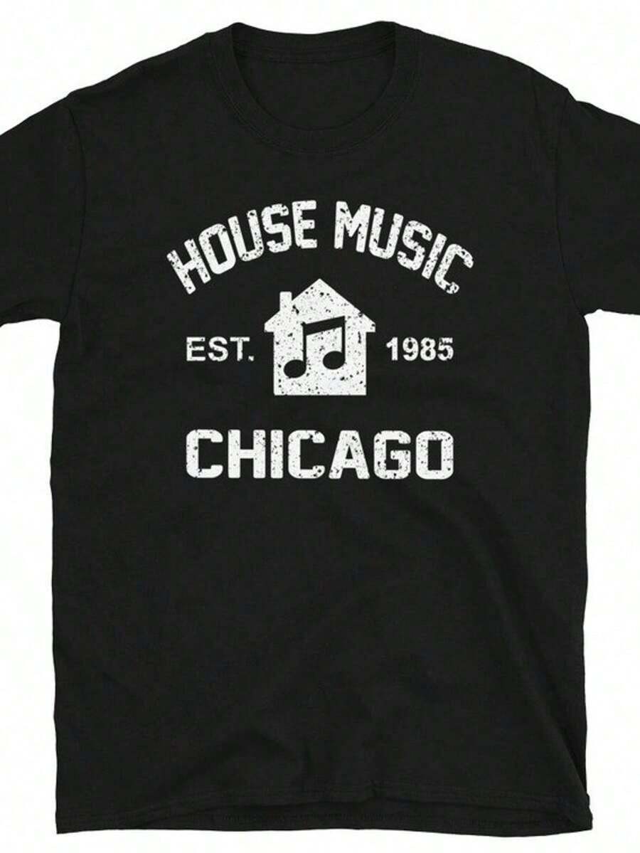 House Wife Dom Dolla John Summit Tee _ DJ Music Lover Shirt _ Electronic Dance Music Apparel HouseValentine's Day T-Shirts - Black 7 - 查看 1