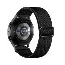 20mm Breathable Woven Strap, Suitable For Sams Ung Galaxy Watch 6/5/4 40mm 44mm/Watch 5 Pro 45mm/Watch 6/4 Classic 43mm 47mm 42mm 46mm/Active 2/Active/Watch 3 41mm/Hua Wei Watch GT3/Huami Amazfit GTS 3/Garmin Elastic And Stylish Sports Strap, Solid Color Replacement Strap, Perfect For Outdoor Sports And Daily Wear - 20mm - View 14
