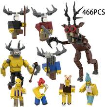 Nuevo juego de bloques de construcción "99 Noches en el Bosque", regalo de Navidad y decoración - Conjunto de 9 caracteres - Ver 1