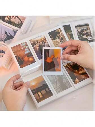 Álbum de fotos de 3 pulgadas, álbum de postales, álbum de entradas de cine, álbum de recuerdos de tarjetas, álbum de almacenamiento, álbum del Día de San Valentín, regalo de Navidad, Día de San Valentín y Año Nuevo