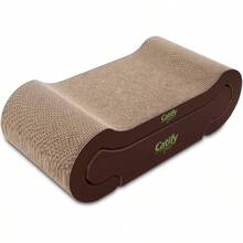 Catify Cat Scratcher Fun Interactive Scratchers Posts Poles Claw  Furniture Saver Indoor Play Support Natural Cat Behaviors Heavy Duty Lounger For Cats In Home Environments Promotes Healthy Scratching And Play While Protecting Furniture And Enhancing Indoor Activity - 躺椅 - 查看 1