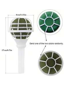 6pcs Bouquet Holder, DIY Wedding Bouquet Kit With Foam Bouquet Holder For Wedding Bouquet Supplies And Special Events - Multicolor - View 4