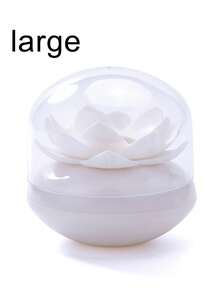 1pc Flower Shaped Toothpick Holder, Lotus Flower Toothpick Storage Box, Home Use - White - View 15