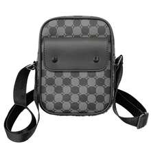 Fashionable Messenger Bag For Men, Square Small Crossbody Bag, Suitable For College Students, Great Gift For Son Or Father, Valentine's Day Gift Festival