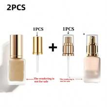 1pc Pump Head Replacement For 30ml Glass Bottle Foundation, Vacuum Pump Dispenser Nozzle - Multicolor - View 12