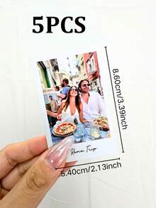 1 pezzo/5 pezzi/10 pezzi Stampe personalizzate per cabina fotografica, mini stampe ricordo, regalo fotografico, decorazione per camera universitaria, decorazione personalizzata, foto di coppia personalizzate, regalo fai-da-te per compleanno, anniversario, San Valentino, striscia fotografica - Foto da 8,6 x 5,4 cm - Visualizzare 12