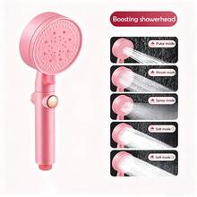 1 件/3 件高压淋浴喷头，带软管和支架套装，高压花洒淋浴喷头组合，节水手持淋浴喷头，1.6GPM 适用于干性皮肤和头发，浴室配件家居浴室装饰秋季装饰