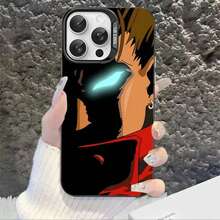 Funda de teléfono Anime  para 17 16 15 14 13 12 11 Pro MAX mate a prueba de golpes trasera anticaída cubierta mate - z3 - Ver 7