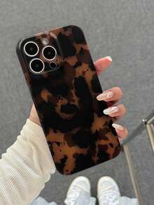 Tortoise Shell Amber Pattern Phone Case, Durable And Sturdy - Compatible With IPhone 17, 16, 15, 14, 13, 12, 11 Pro Max - Strong Protection - Mixed Color 1 - View 1