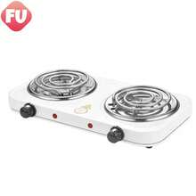 Double-Headed Electric Stove For Domestic Use (Random Colors) - US A Type Plug(110-127V) - View 2