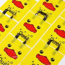10/50 piezas Bolsas de compras con forma de pato adorable, con cara sonriente de pato y boca roja - mejillas rojas y amarillas brillantes - Bolsas de regalo amarillas duraderas con asas, diseño de dibujos animados adorable, bolsas de compras reutilizables, pequeños regalos, adecuados para regalos de fiesta de cumpleaños, compras, Año Nuevo, Día de San Valentín, despedida de soltera, aniversario, bolsas de tote, recuerdos de fiesta y uso en la tienda, gran regalo para hombres y mujeres - Multicolor - Ver 4