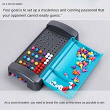 Mini Desktop Games, Logic Thinking Reasoning Games, Password Games, Password Cracking, Magical Youth Calculation Battles, Logic Thinking Reasoning Puzzles, Combat Magic Calculation Toys, Password Cracking Zhuji Reasoning Games - Multicolor - View 3