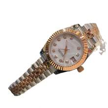 Factory Low Price Wholesale Dropshipping  Oyster Perpetual Datejust 31MM Swiss Quartz Women's Watch Datejust Series Olive Green Watch Wholesale - Diamond Circle Coffee - View 5