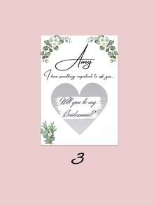 Cartes à gratter personnalisées pour mariage, cartes à gratter pour demande en mariage, invitations pour demoiselles d'honneur. Veux-tu être ma demoiselle d'honneur ? Certificats de demoiselle d'honneur, cartes à gratter pour demoiselle d'honneur en chef, demoiselle d'honneur, demoiselle d'honneur en chef, fille de fleurs, cadeaux de mariage, décorations de mariage - verticale - Voir 13