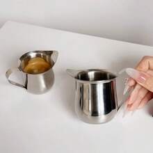 网红迷你奶缸，意式浓缩咖啡杯，拉花杯，饮品量杯，奶精壶，西式酱料碟 - 彩色 - 查看 4