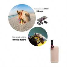 Kit De 3 Lentes Fish Eye Macro Wide para - inicial - Ver 5