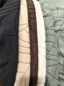 1 件提花办公椅套纯色弹力电脑椅套防脏扶手椅套适用于客厅书房游戏椅