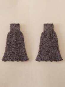 1双女士舒适蓬松保暖宽松腿套，时尚腿套，适合秋冬季穿着