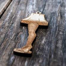 DOrnament - Leg Lamp - Raw Wood - như hình ảnh - Xem 6