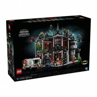  LEGO 76300 Arkham Asylum Puzzle Assembly Building Toy Gift Collection