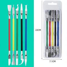 CPU撬棒、脱胶工具、钩刀、刮刀、芯片拆卸撬棒、手机、主板和芯片维修拆卸工具、拆卸工具套装 - 彩色 - 查看 2