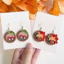 [Texture Roller For Jewelry Making] Polymer Clay Texture Roller, Pottery Stamps For Polymer Clay Earrings Jewelry,Embossing Pottery Texture Rollers For Jewelry Making,3D Printed Texture Roller - White - View 6