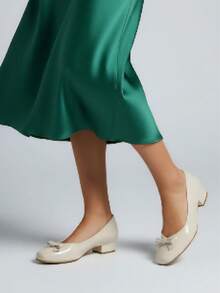 Comfortable Square Toe High Heel Casual Women Shoes, Suitable For All Seasons - Chantilly - View 2