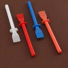 DIY Glue Applicator Stick. Polypropylene Spatula With Coated Blade, Suitable For Art Crafts And Leatherwork Projects, No Electricity Required, Random Color Shipped. - Multicolor - View 7