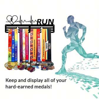 1 st. medaljställ i bohemisk stil - multifunktionell hängande arrangör, robust järnstruktur, svart finish, stabil bas och platsbesparande upprätt design, lämplig för att visa medaljer och troféer - perfekt julklapp, hem-/kontorsdekor, hållbar vägghängande metallskulptur, för att minnas prestationer och sportminnesföremål