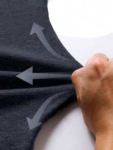 1 套男士秋冬保暖服装，弹性面料底层紧身家居服，保暖内衣套装 - 深灰色 - 查看 2