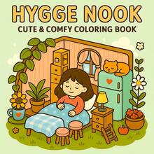 GDTME 1 Cute Coloring Book: The Perfect Choice As A Christmas Gift, Thanksgiving Gift, Or Christmas Decoration; Ideal For Gifting To Girlfriends, Family, And Teens To Unwind, Features A Pearl Cover And 120gsm Thick Paper. - JZ-057 Flower - View 5