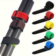 10pcs Adjustable Fishing Rod Tie Straps - Secure Pole Fixing Wrap Bands, Durable & Lightweight, Essential Outdoor Fishing Accessories, Fishing Pole Tie Straps|Nontiept Fixation|Durable Ties - 10pcs - View 7